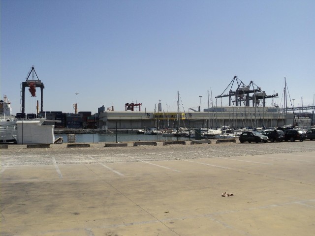 The docks.
