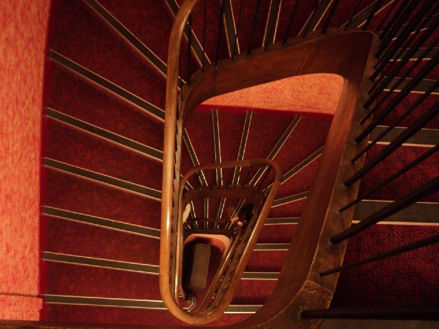 The stairs in my hotel.