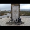 My bike at Cabo da Roca, Continental Europe's most Westerly point and the starting point for this ye...