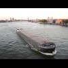 Watching these barges calmed me down after my frantic ride to reach Rotterdam before sunset, which w...