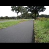 For most of the way so far in Germany, there has been a separate path for bikes. Often, it has been ...