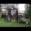 I don't know if these are real ruins. There seem to be some other, clearly modern, sculptures in the...