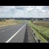 This wonderful road went on for about 30 km. There are also smaller roads along both sides, which I ...