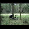 My bike at a rest stop.