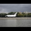 Buran, the Russian space shuttle. Not the real one, of course. That got crushed when its hangar coll...