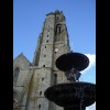 I thought the church tower in Bressuire looked strange, partly for having what looks like an extra s...