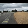 This is a corner on the circuit. The gravel on the right is a run-off area for cars which get it wro...