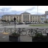 My hotel in Chartres is opposite the station, where there seems to be a de facto bike park.