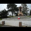 A Polish war memorial. There was a Czechoslovakian cemetery on the other side of the road.