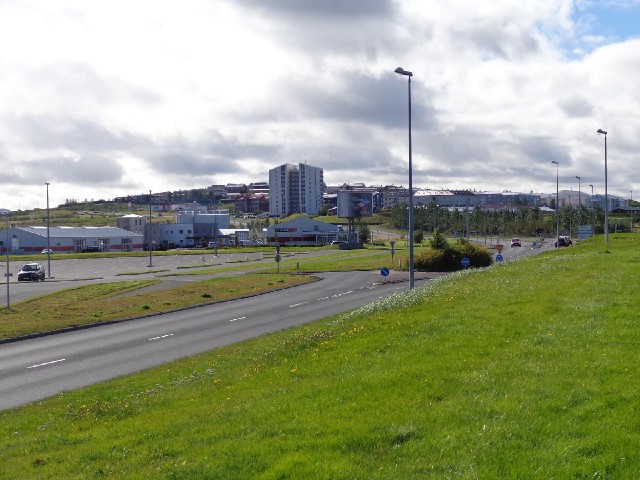 Reykjavik suburbs.