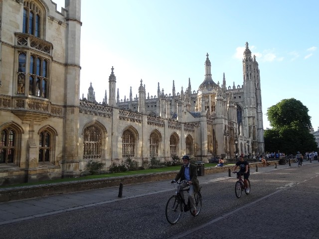 The classic Cambridge view. This is King's Colege.