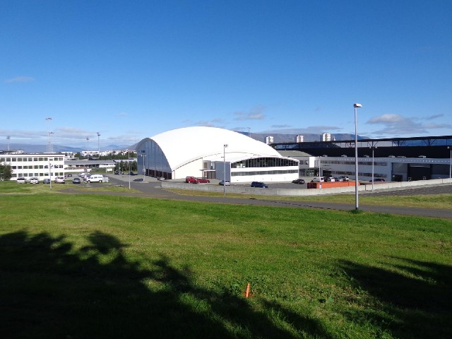 The sports complex.