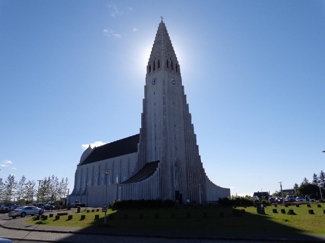 Hallgrmskirkja, the second tallest building in Iceland. It's sometimes mistakenly called Reykjavik ...
