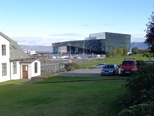 Reykjavik's new concert hall, opened last year. I'm tempted by the sound of the English-language Ice...