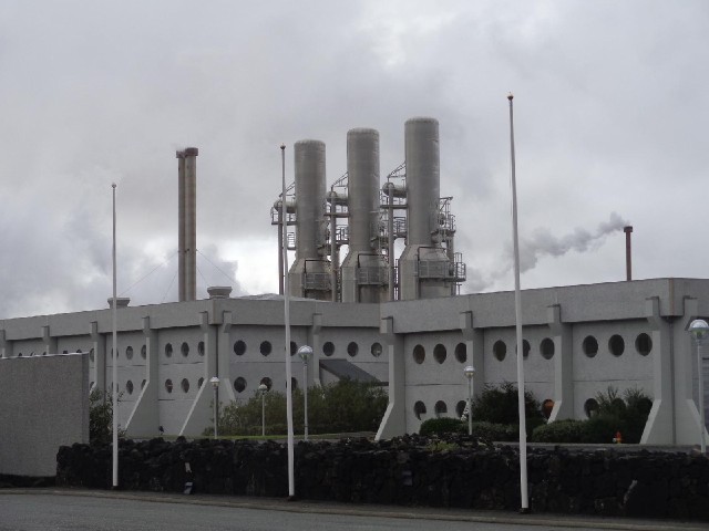 The power station.
