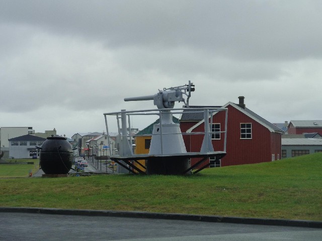 I haven't seen military hardware like this elsewhere in Iceland. This is probably to do with the Ame...