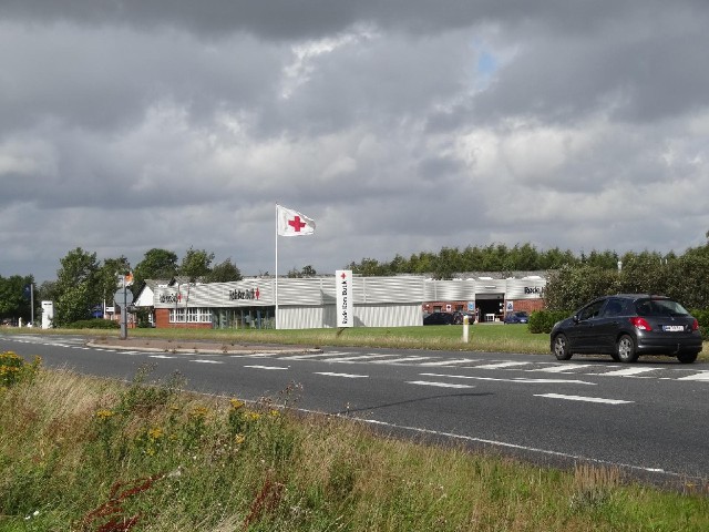 That looks like a very large Red Cross shop.