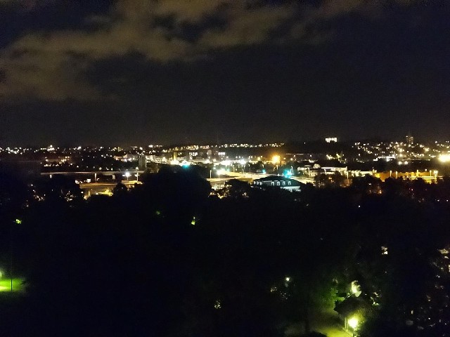 Aalborg by night.