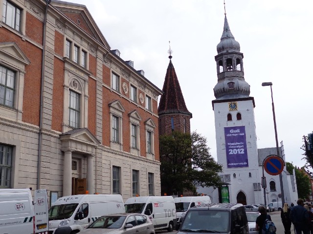 The Museum, the Post Office and the Cathedral.