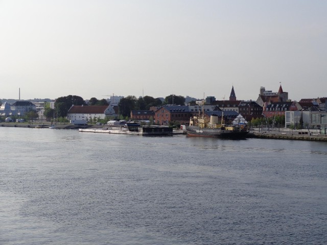 Aalborg, seen from the lifting bridge.