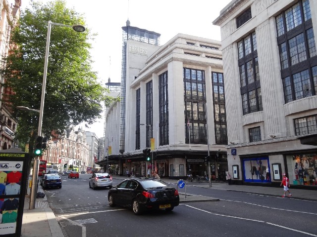 Kensington High Street. I was here a few weeks ago to watch Ciarn Hayes of the Department for Educa...