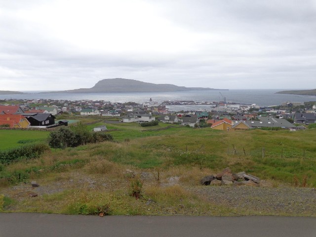 Trshavn, with the island of Nlsoy behind it.