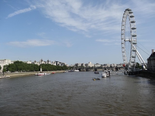 A view of the Thames.