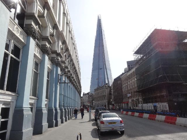 The Shard, the tallest building in the European Union.