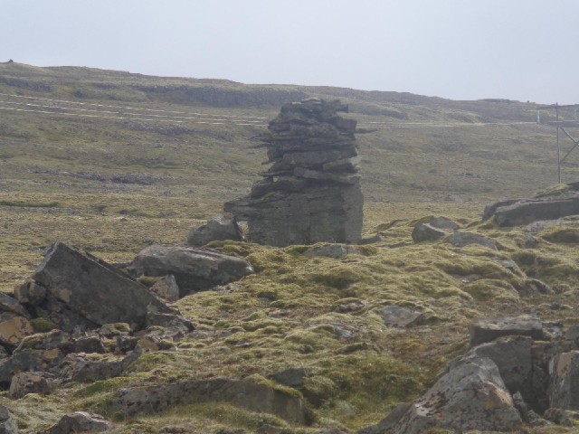 One of many cairns.