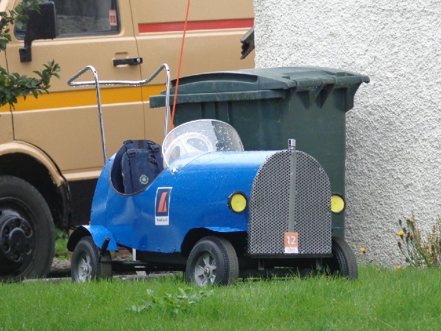 A toy car.