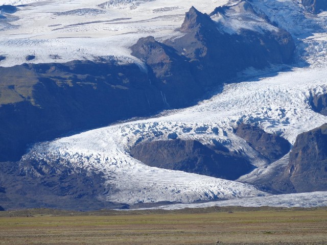 This is still all part of the Vatnajkull glacier.