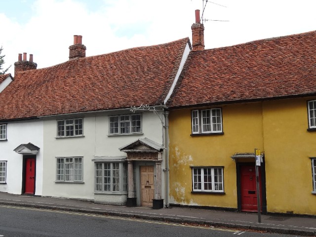Houses in Great Dunmow.
