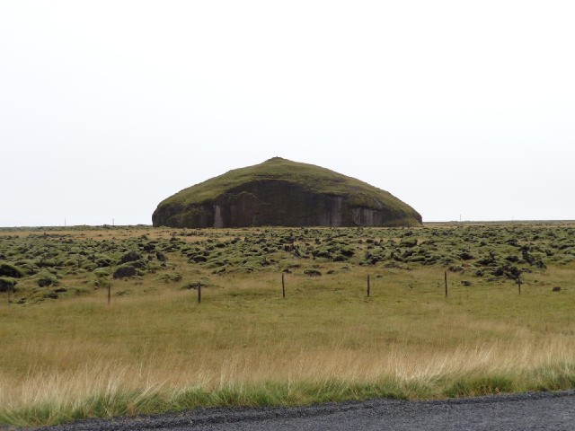 I don't know if that was left behind by a glacier. It looks a bit big.