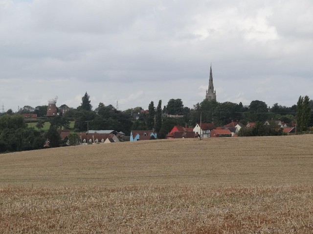 The village of Thaxted.