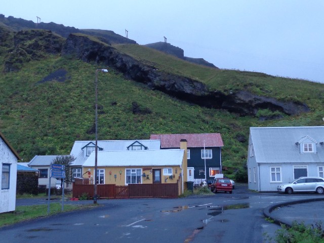 All the lights in this village have a lovely warm orange colour. It must be a comforting place to co...