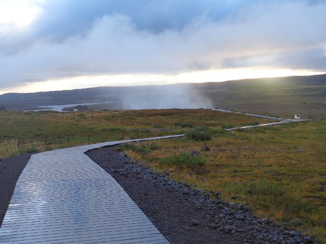There was nobody at all around at the Gullfoss visitor centre and no signs to say I couldn't ride a ...