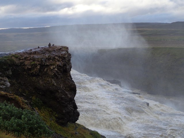 These are the cataracts which form the upper part of Gullfoss.