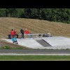 A mini skate park.