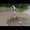 This drinking fountain has two streams of water constantly bubbling away. The silly thing is that it...