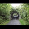 A tunnel taking the cycle route under the main road.