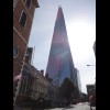 The Shard, dwarfing its neighbours.