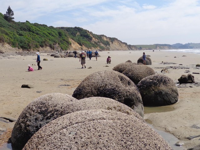 Boulders.