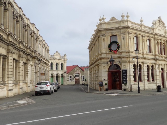 The old part of Oamaru.