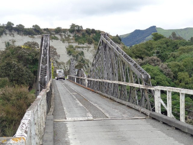 A bridge over the Rangitikei River.