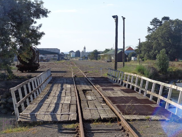 According to the signs, this bit of railway is still sometimes used.
