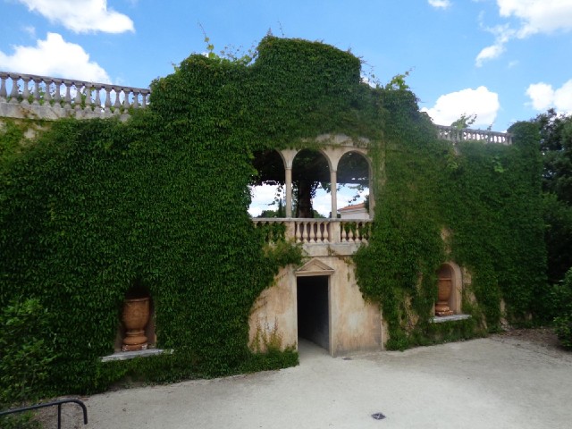 One entrance to the Italian Renaissance Garden.