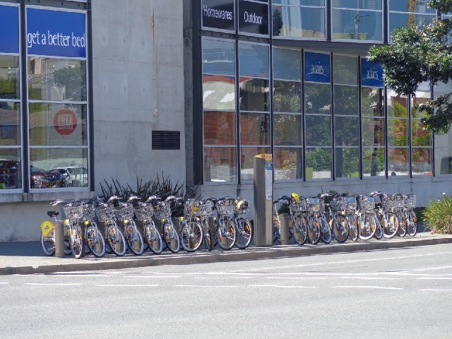 I see Brisbane has hire bikes.