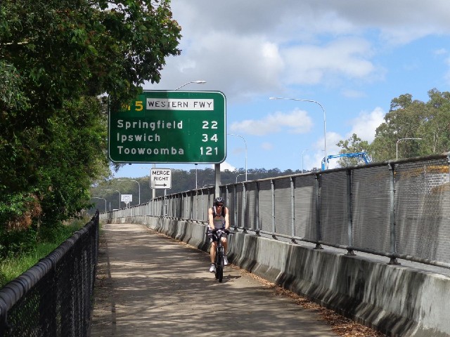 Once I found the cycleway, getting out of Brisbane was very easy. Apart from one short section, it j...