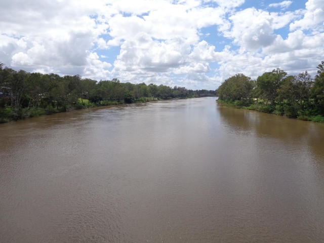 This is what the Brisbane River looks like where there isn't a city on it.