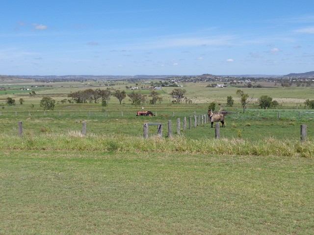 These are the Darling Downs, the start of Queensland's "Golden West", the fertile land bey...